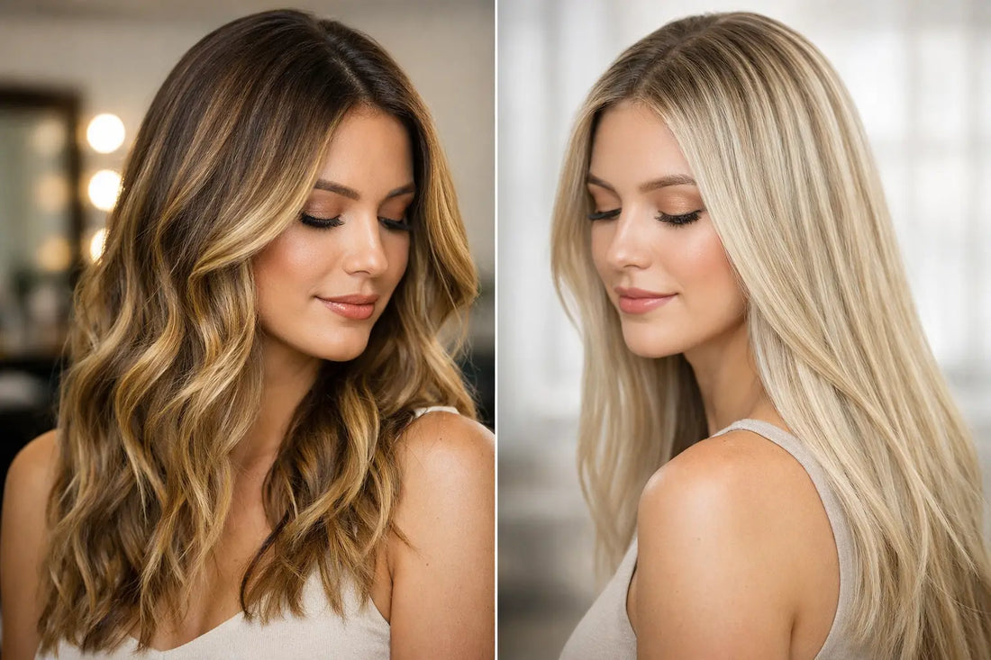 Balayage o babylights: diferencias reales
