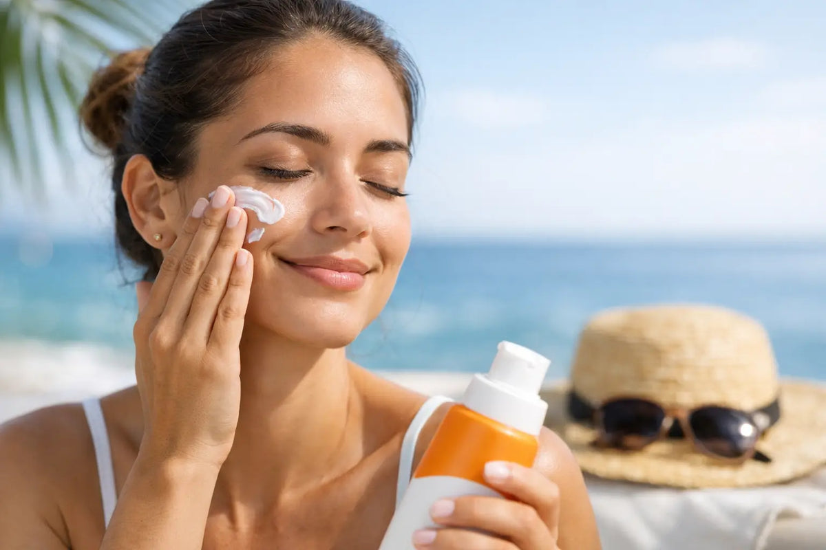 Cómo aplicar protector solar facial bien