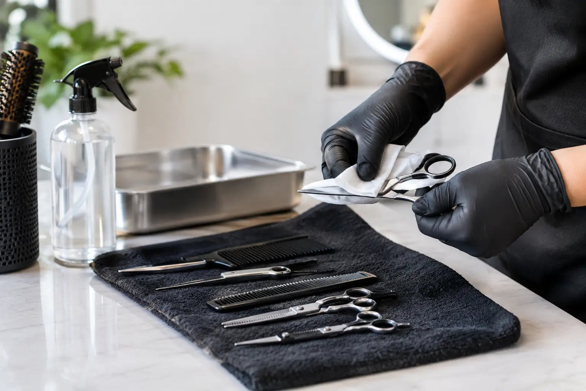 Cómo desinfectar herramientas de peluquería