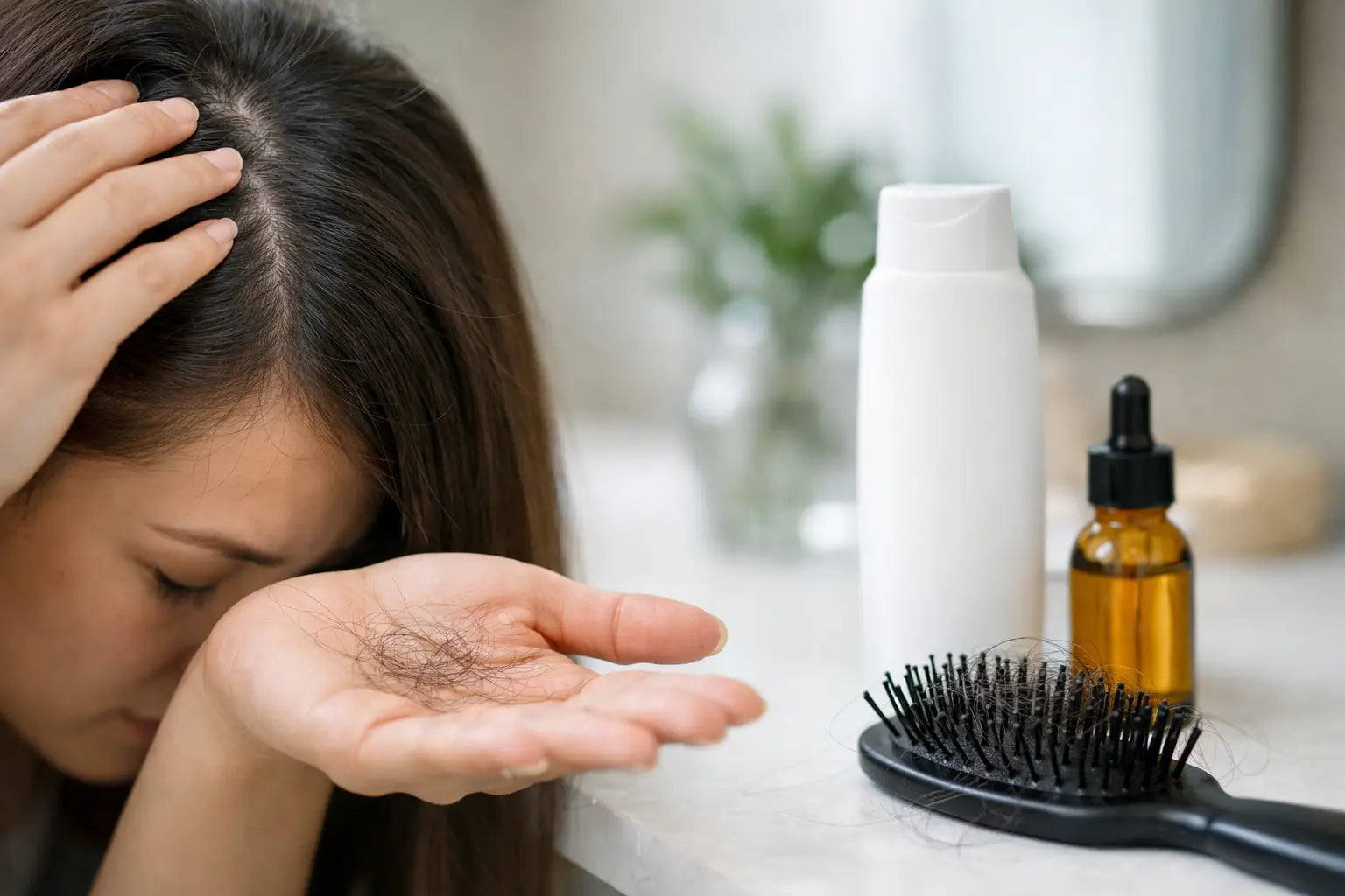 Qué champú usar para la caída del cabello