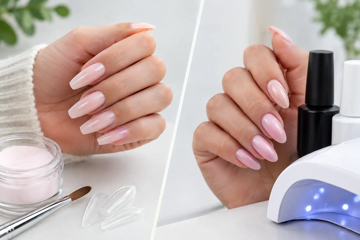Uñas acrílicas vs gel ¿cuál te conviene?