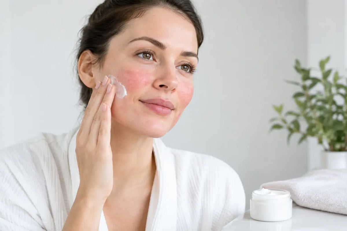 Rosácea: crema adecuada para piel sensible