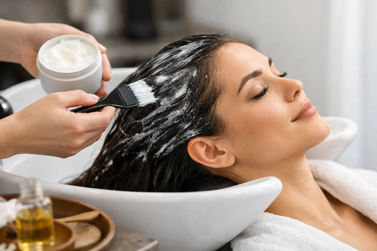Cómo aplicar mascarilla capilar profesional