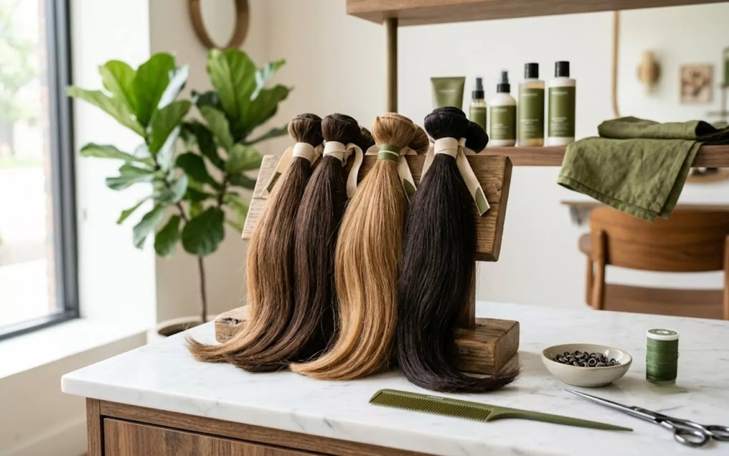 Extensiones Cabello Sintetico