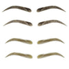 Cejas de Cabello Natural, Modelo 17.  2 Uds.