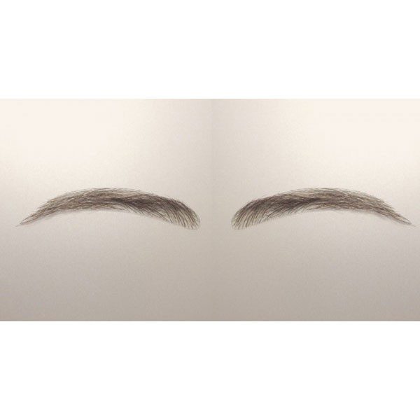 Cejas de Cabello Natural, Modelo Hombre. 2 Uds.