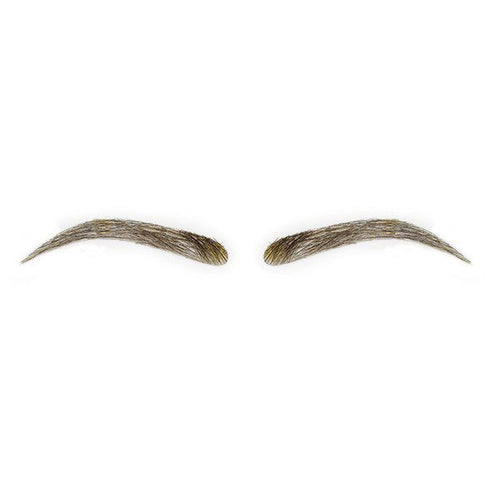 Cejas de Cabello Natural, Modelo 22. 2 Uds.