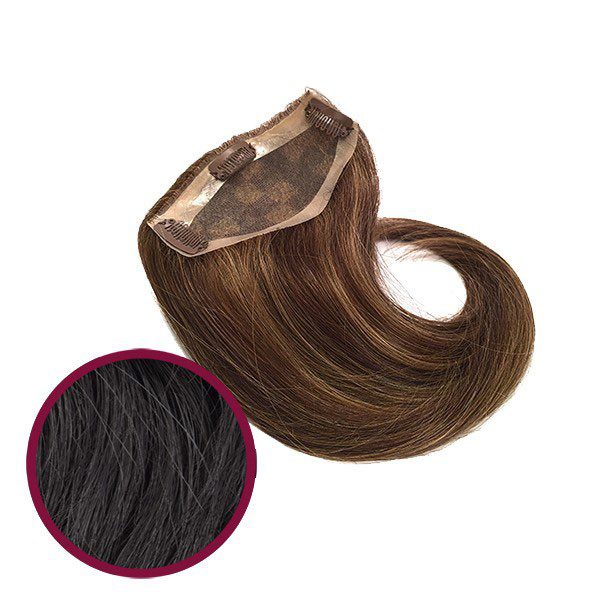 Top Hair, pieza natural con micropeinetas.