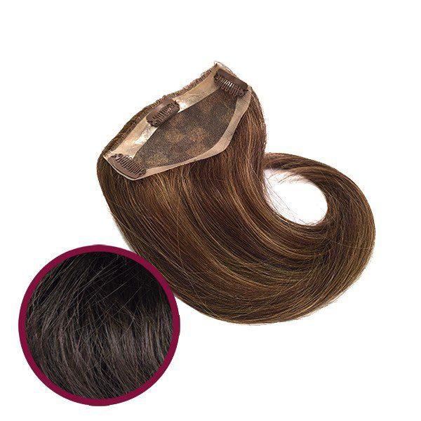 Top Hair, pieza natural con micropeinetas.