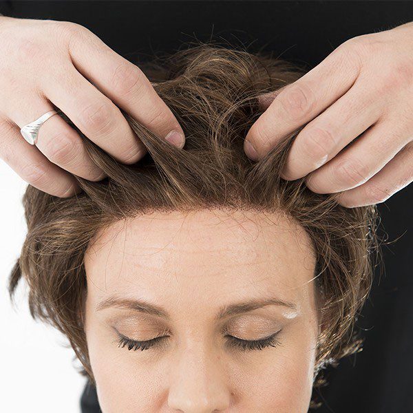 Peluca Fibra Monofilamento Frontal - Rita