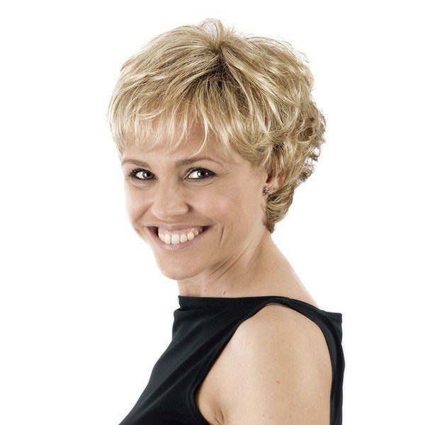 Peluca Fibra Monofilamento Frontal - Isa