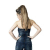 Postizo Kanekalon Liso 55 - 60 cms. Pinza Extraíble