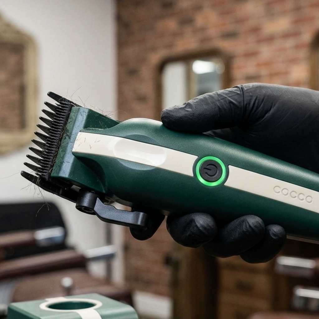 Máquina Cortapelos Cocoo Veloce Lite Clipper Verde-Blanco Edición Limitada