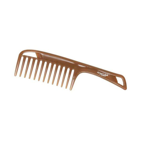 Peine Argan, tacto suave, con mango