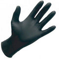 Guante Nitrilo Negro sin polvo, desechable. Caja 100 Uds