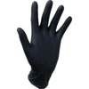Guante Nitrilo Negro Alta Protección sin polvo, desechable. Caja 100 Uds