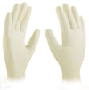 Guante Látex Blanco con Polvo, desechable. Caja 100 Uds.