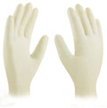 Guante Látex Blanco con Polvo, desechable. Caja 100 Uds.