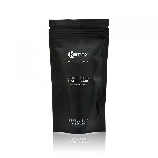 Kmax Fibras Capilares, BlacK Edition Recarga 64 grs.