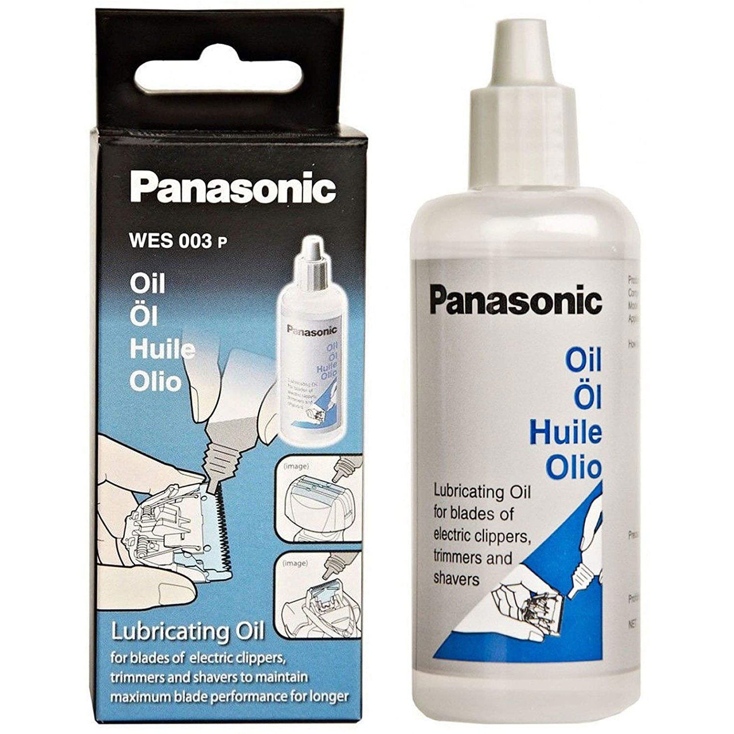 Panasonic Aceite Lubricante Maquinas Cortapelos, 50 ml.