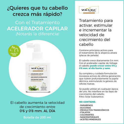 Acelerador de crecimiento del cabello 200 ml