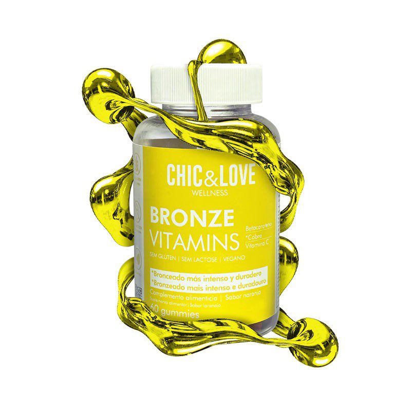 Gominolas Bronze, Chic & Love. 60 gummies.