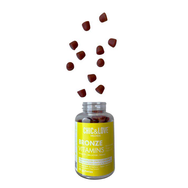 Gominolas Bronze, Chic & Love. 60 gummies.