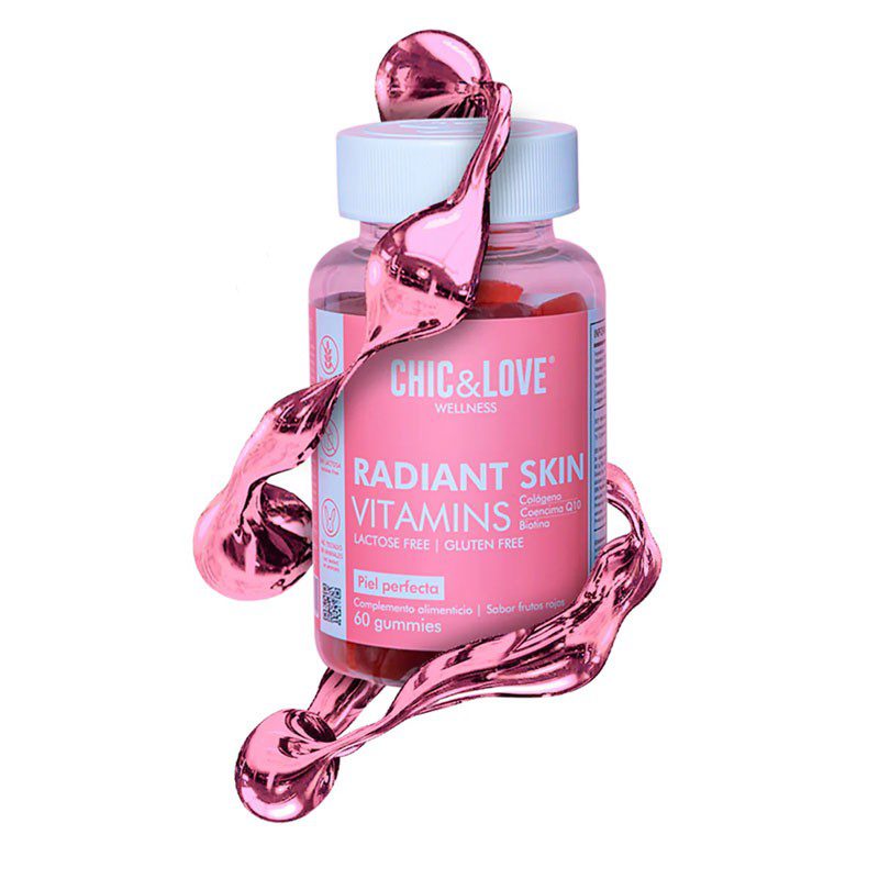 Gominolas Radiant Skin Chic & Love, 60 gummies.