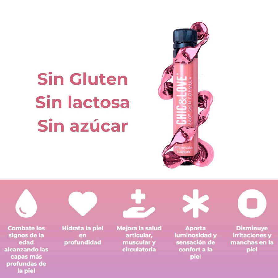 Viales 360 Skin Formula Chic & Love, Pack 20 Bebibles