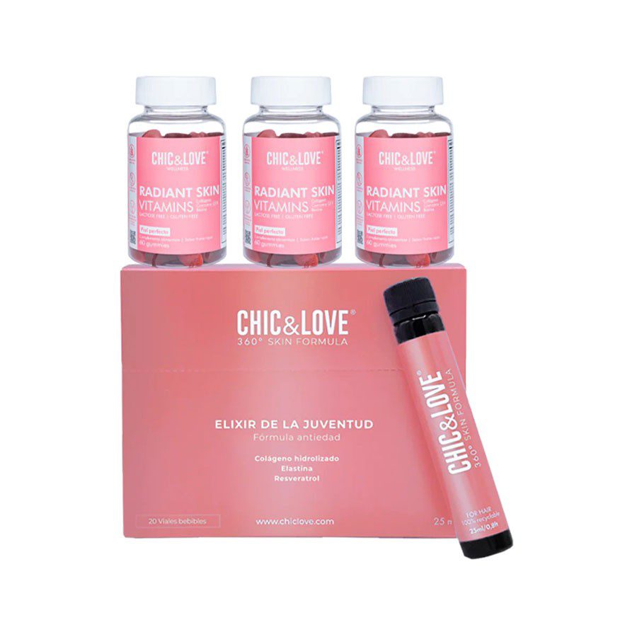 Viales 360 Skin Formula Chic & Love, Pack 20 Bebibles