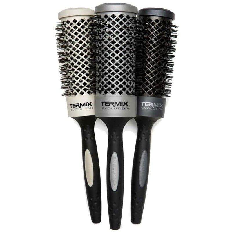 Termix Pack 5 Cepillos Evolution Basic, cabello grosor medio
