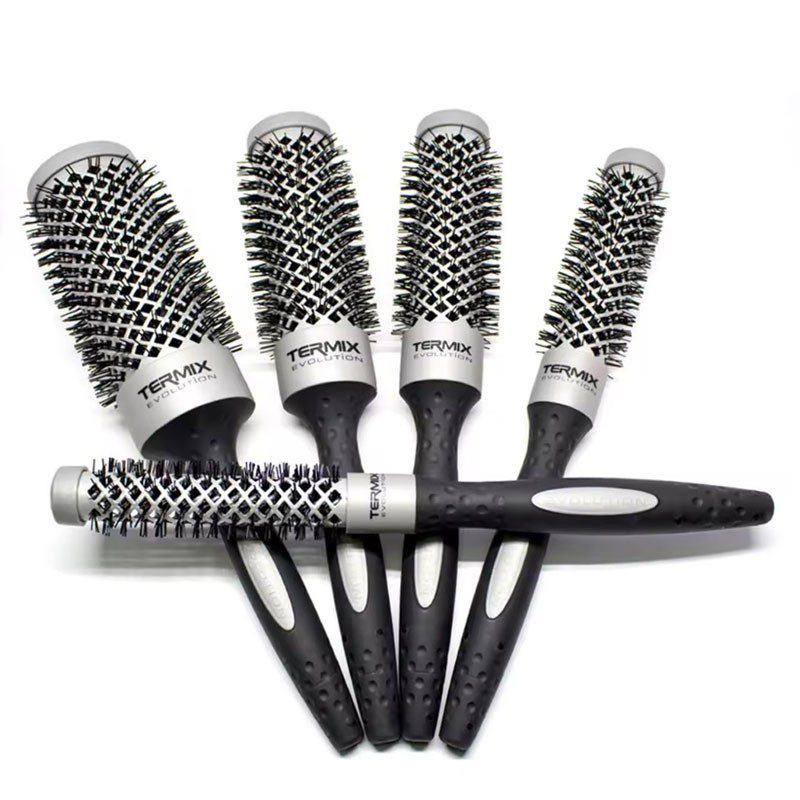 Termix Pack 5 Cepillos Evolution Basic, cabello grosor medio