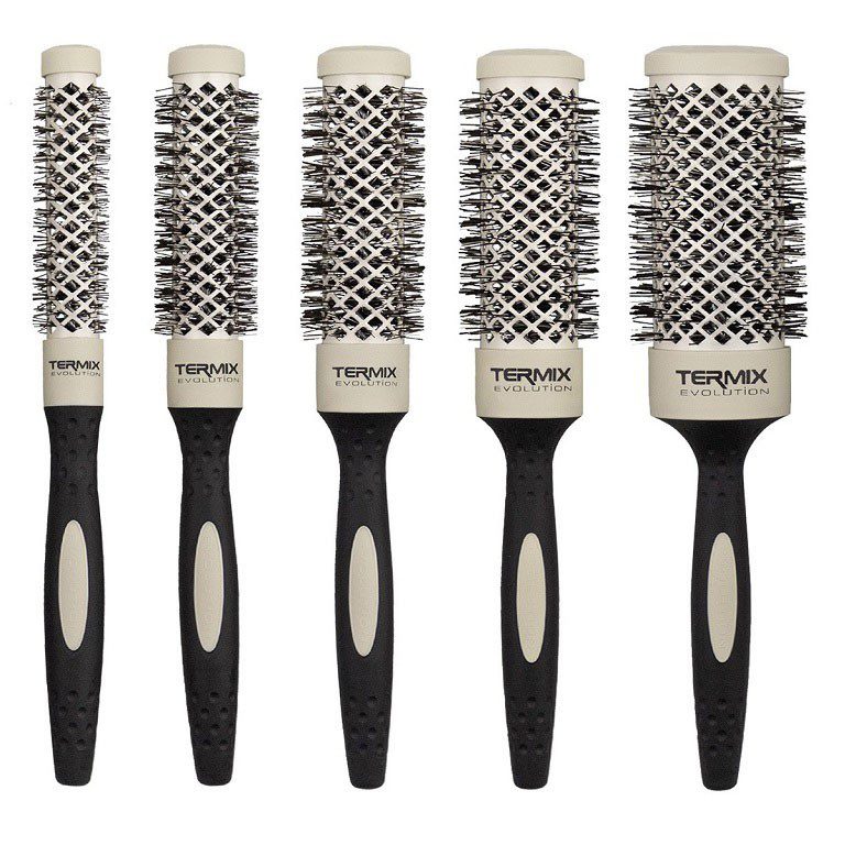 Termix Pack 5 Cepillos Evolution Soft, cabello fino