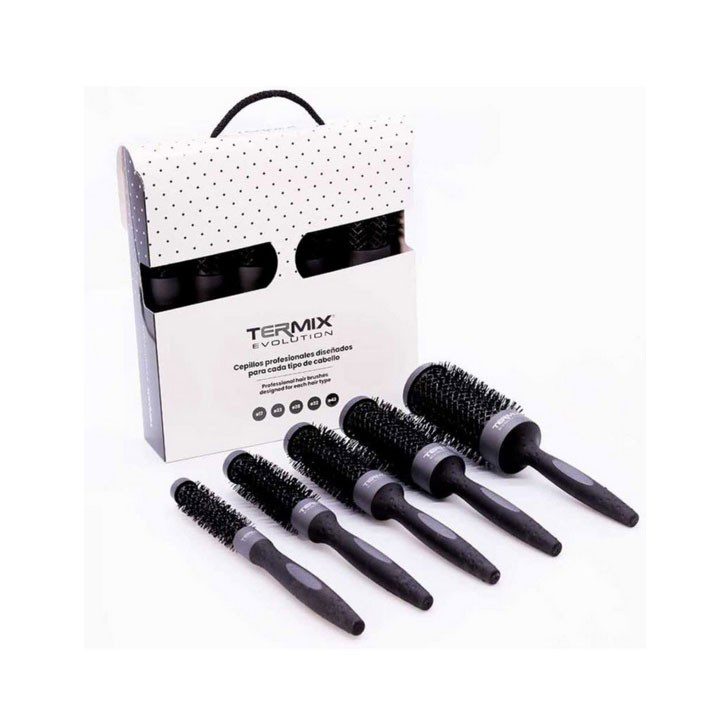 Termix Pack 5 Cepillo Evolution Plus, cabello grueso