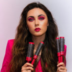 Termix Cepillos Profesionales Red Magenta, Pack 4 Uds