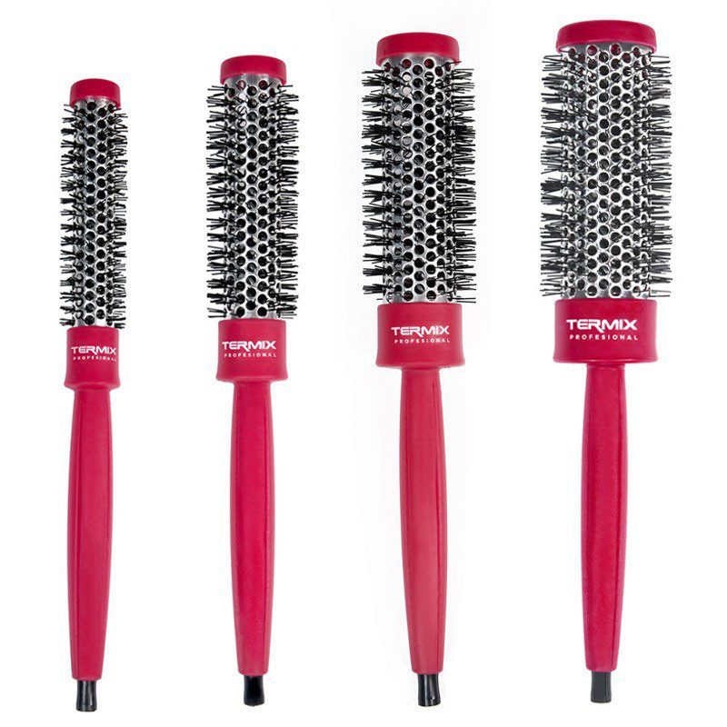 Termix Cepillos Profesionales Red Magenta, Pack 4 Uds