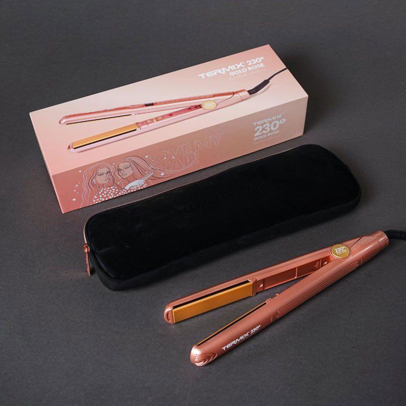Plancha de Pelo Profesional Termix 230º Gold Rose