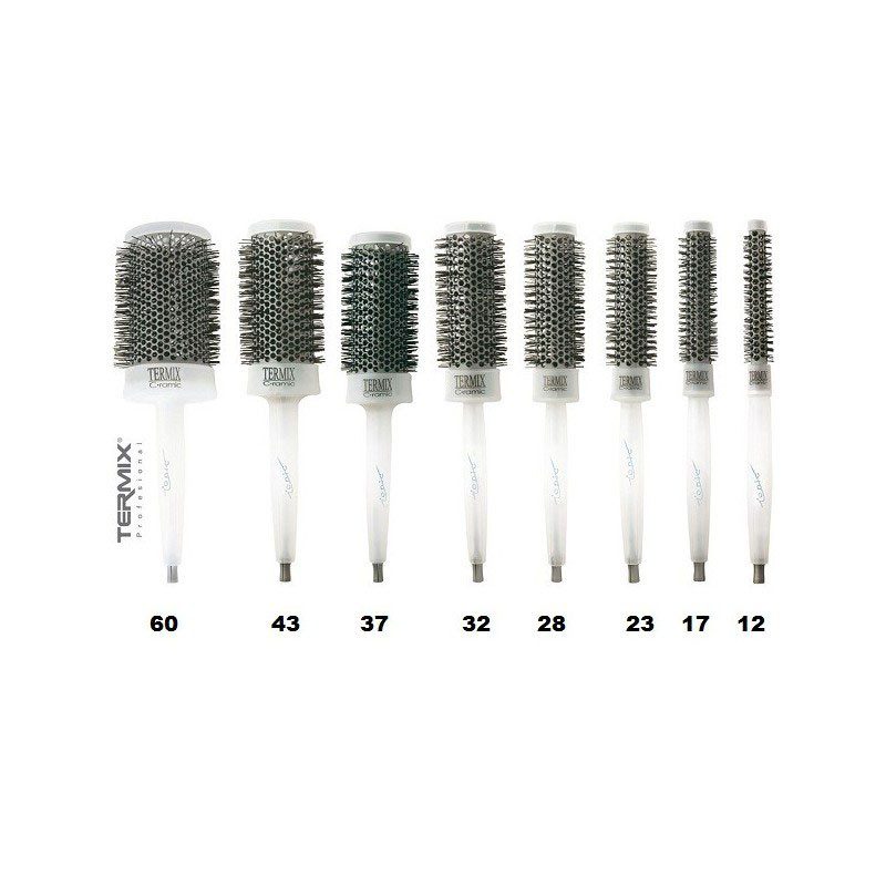 Termix Pack Cepillo Redondo Profesional C·ramic, Pack 5 Uds