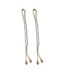 Horquillas Clips Ondulados con Bolita, 5 cms. Eurostil 01610, Caja 300 Uds