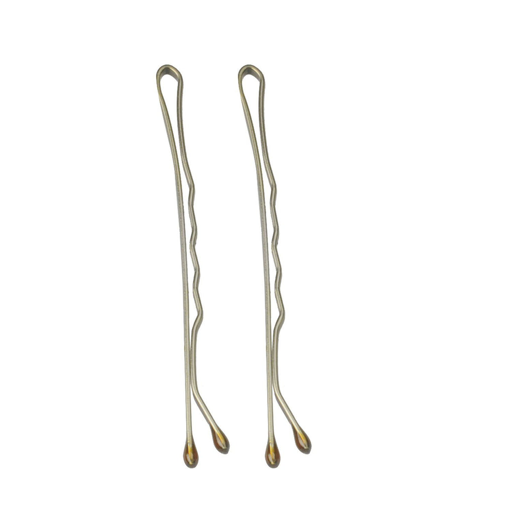 Horquillas Clips Ondulados con Bolita, 5 cms. Eurostil 01610, Caja 300 Uds