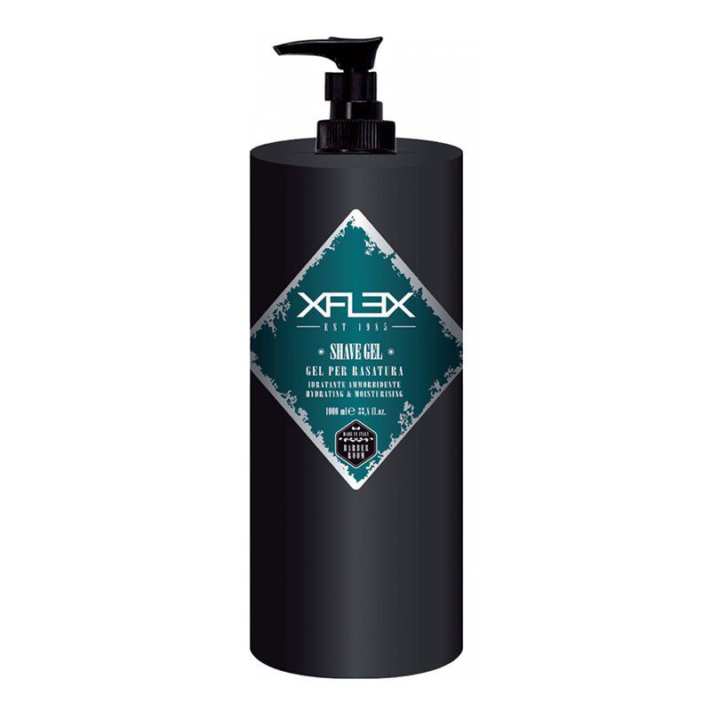 Xflex Gel de afeitado, Shave Gel 1000 ml