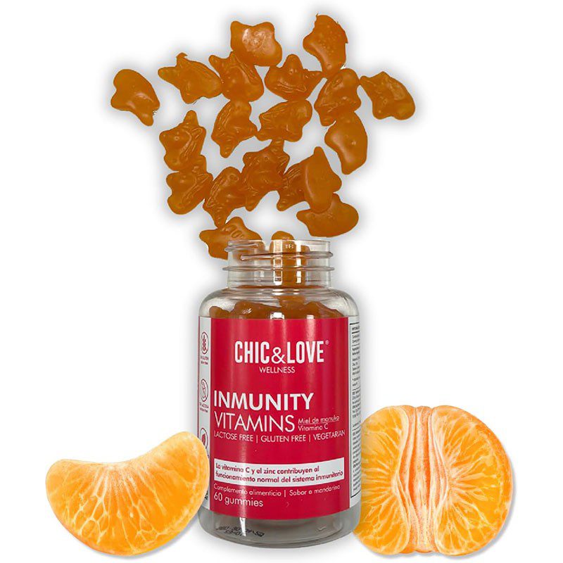 Gominolas Inmunity, Chic & Love, 60 gummies.