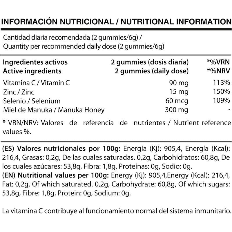 Gominolas Inmunity, Chic & Love, 60 gummies.