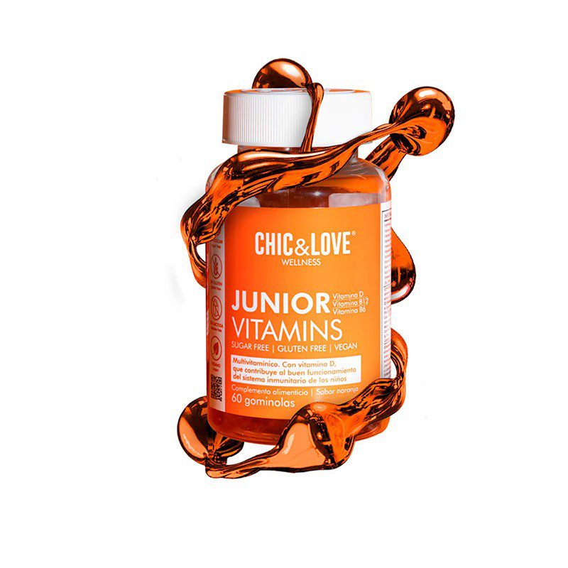 Gominolas Junior Vitamins Chic & Love, 60 gummies