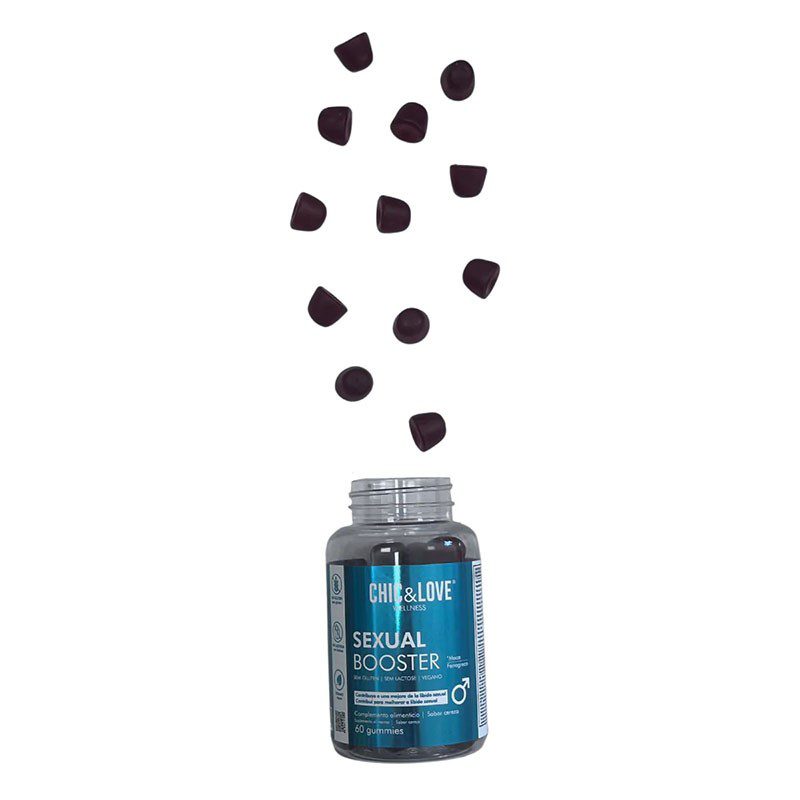 Gominolas Sexual Booster  Hombre Chic & Love, 60 gummies.