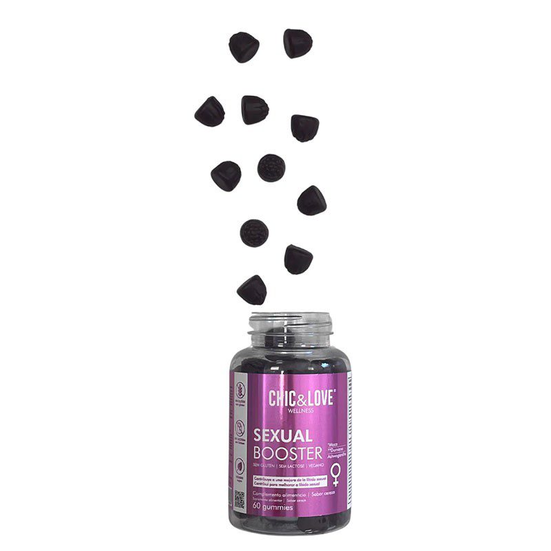 Gominolas Sexual Booster Mujer Chic & Love, 60 gummies.