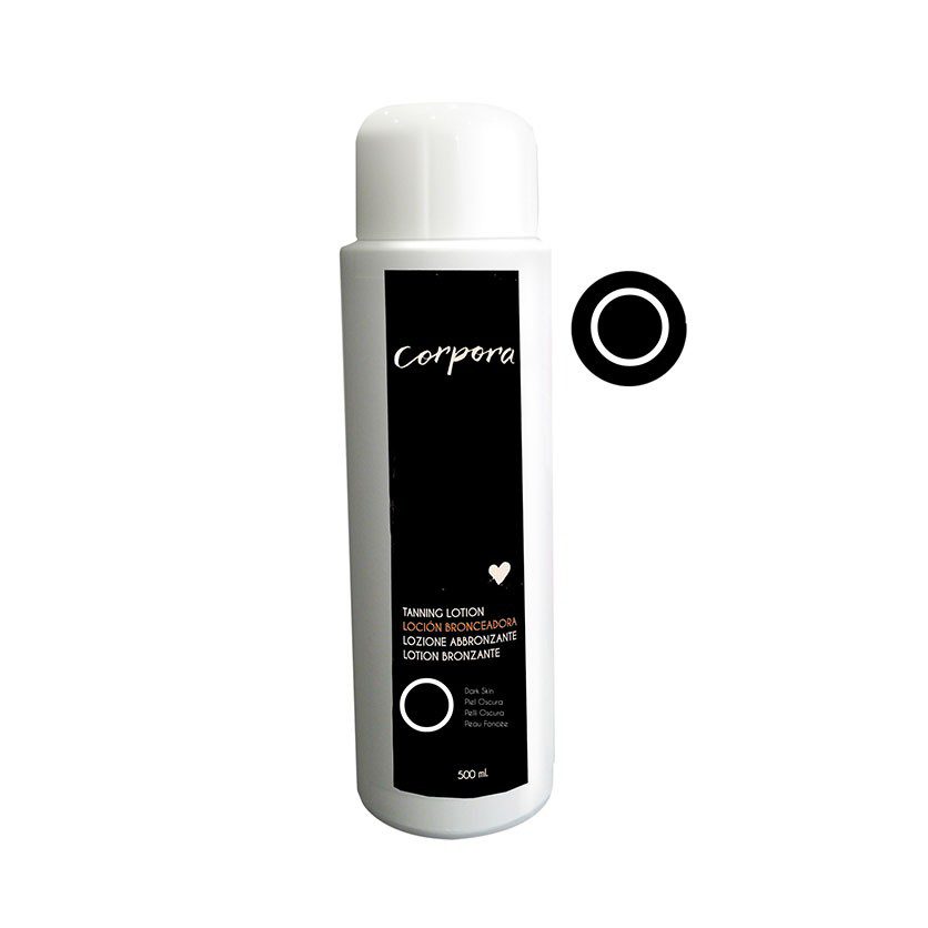 Loción Bronceado Instantáneo, DHA de Córpora. 500 ml