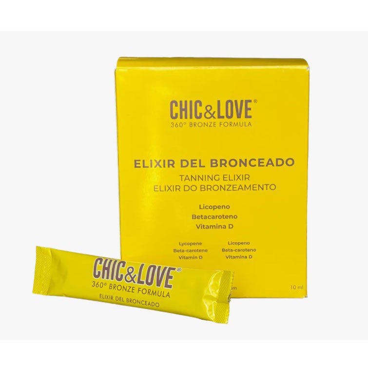 Bronze Elixir Fórmula 360º Chic & Love, 30 Bebibles 10  ml