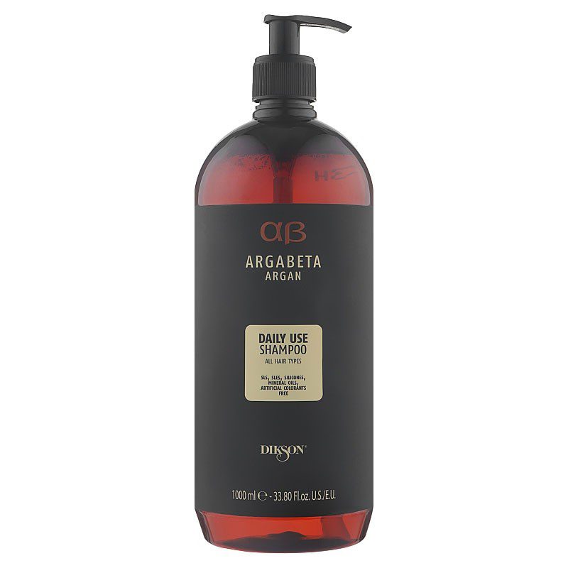 Champú bienestar con Aceite de Argan. Línea Argabeta Negra