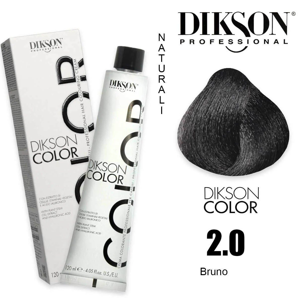 Tinte Permanente Dikson Color 120 ml, Naturales